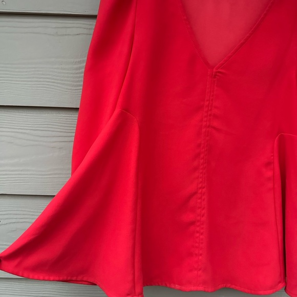 Tuckernuck Women's Poppy Red Hollis Blouse - Picture 7 of 9